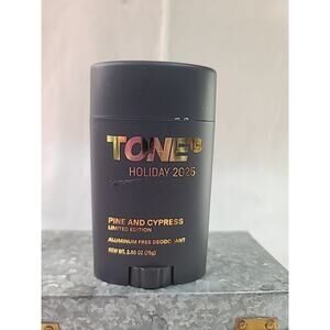 TONE by Amp Pine & Cypress Limited Edition 2025 Aluminum Free NEW Deodorant